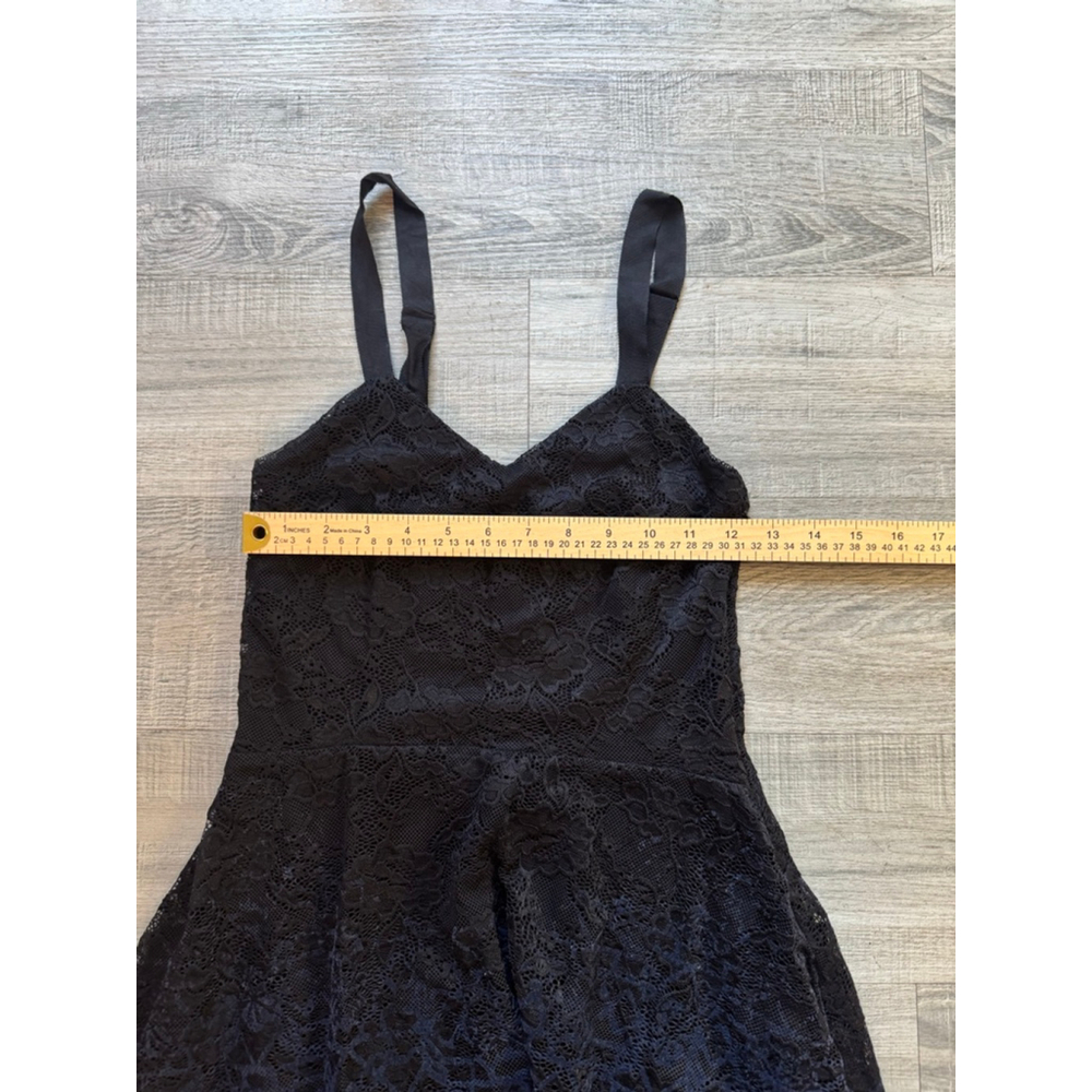 Free People Reflected Moonlight Lace Dress Black NWOT Size XS Prom Whimsigoth - Picture 7 of 8